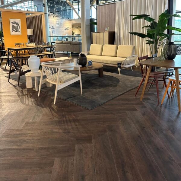 LVT Vinyl Formation Glue Down Character Straight Plank Prairie Wheat - Image 2