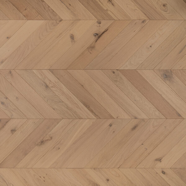 TFE Engineered Chevron Oak 45 Degree 14/3x90x510 Invisible Finish Lac (Raw Oak Matt Lac) - Image 4