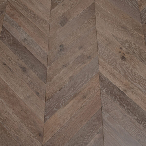 TFE Engineered Chevron Oak 45 Degree 14/3x90x510 Smoked Rocky Grey (B&O) - Image 3