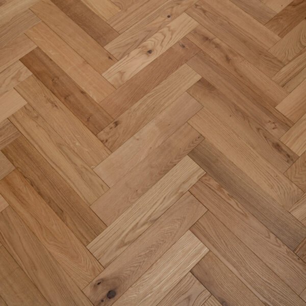 TFE Modern Line Herringbone 14/3x90x450 Natural B&UV Oiled Tongue & Groove - Image 3