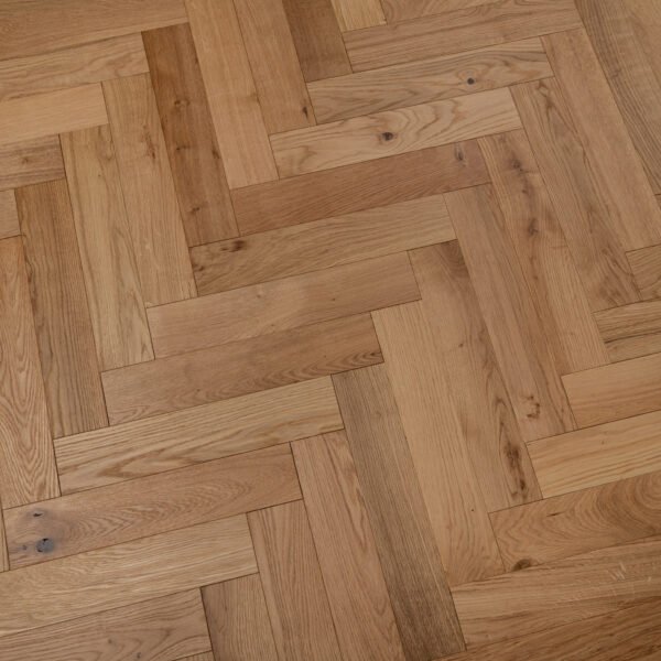 TFE Modern Line Herringbone 14/3x90x450 Natural B&UV Oiled Tongue & Groove - Image 4