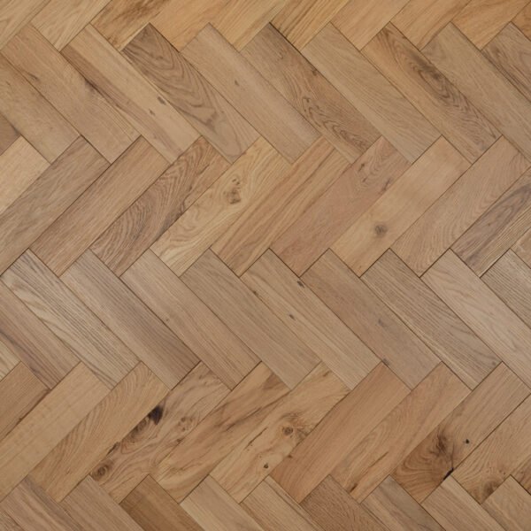 TFE Modern Line Herringbone 18/3x80x300 Natural Brushed Lac Tongue & Groove - Image 2
