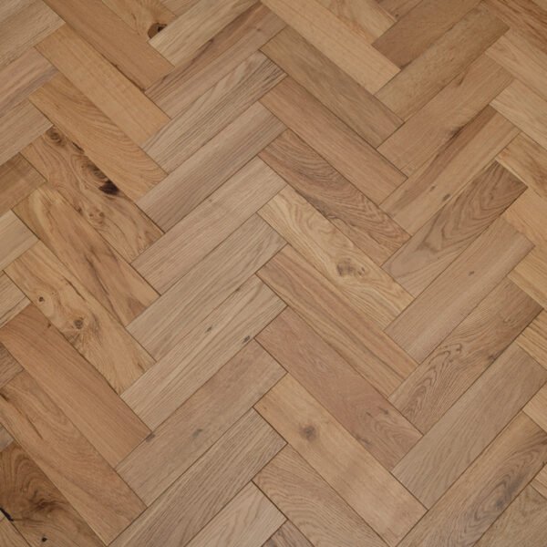 TFE Modern Line Herringbone 18/3x80x300 Natural Brushed Lac Tongue & Groove - Image 3