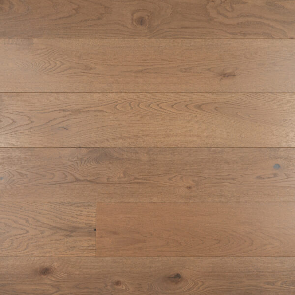 TFE Prestige Collection Wide Plank Oak 15/4x220x2200 Classic Grade Light Cocoa (Smoke Stain Brushed Oiled) Multiply Tongue & Groove - Image 2