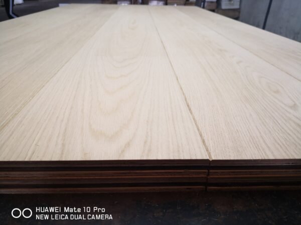 Engineered Wood Straight Plank Click System Unfinished Extra Long / XL Cool Mid Grey - Image 2