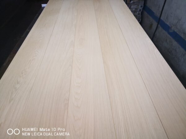 Engineered Wood Straight Plank Click System Unfinished Extra Long / XL Cool Mid Grey