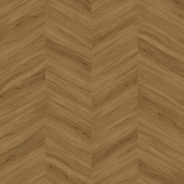 LVT Vinyl Vero Glue Down Character Chevron Elizabethan Oak