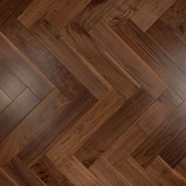 TFE Engineered Walnut Herringbone 14/3x125x600 American Black UV Lacquered Select ABC - Image 4