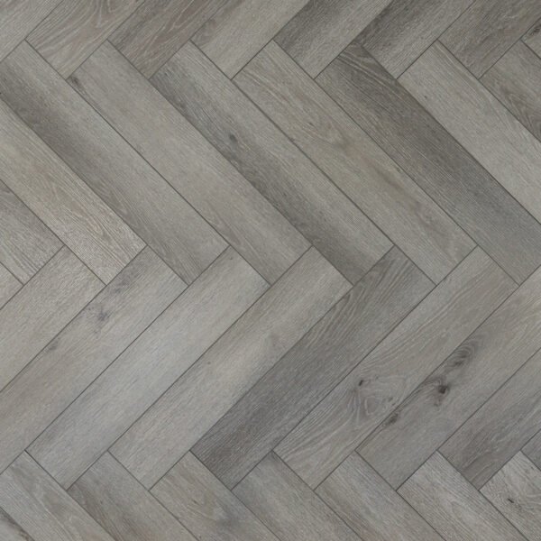 SPC / Rigid Core Vinyl Herringbone Click System SPC Wide Planks Mid - Oak Classic - Image 2