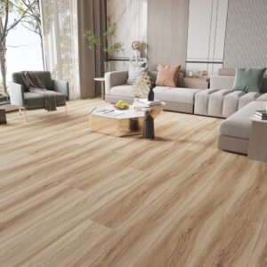 Luxury Vinyl Tile (LVT) Straight Plank Glue Down Builder's Line Wide Planks Mid Oak Rich