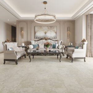 SPC / Rigid Core Vinyl Straight Plank Click System Wood Line Wide Planks Dark Brown