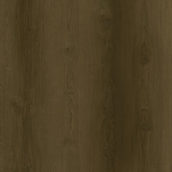 SPC / Rigid Core Vinyl Straight Plank Click System Smoked / Double Smoked Eco Line Wide Planks Dark Brown