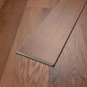 TFE Hybrid Real Oak Veneer 7/1x190x1900 (1mm IXPE) 5Gi Click Wood SPC Smoked