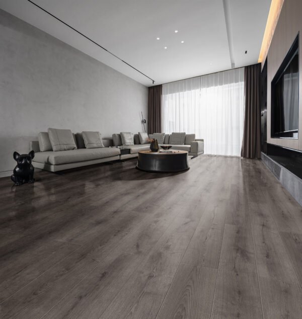 Laminate Straight Plank Click System Classic Laminate Wide Planks Mid - Oak Classic - Image 2