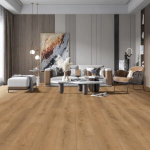 12mm Laminate Straight Plank Click System Classic Laminate Mid Oak Classic