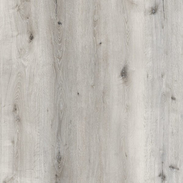 SPC / Rigid Core Vinyl Straight Plank Click System New Titan Wide Planks Pale / White