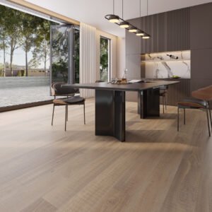 14mm Engineered Wood Straight Plank Tongue & Groove Smoke Brushed Lacquered / Lac Vibrant Collection Extra Long / XL Light
