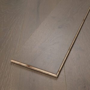 14mm Engineered Wood Straight Plank Tongue & Groove Harbour Grey Brushed Lacquered / Lac Trade Smart Wide Planks